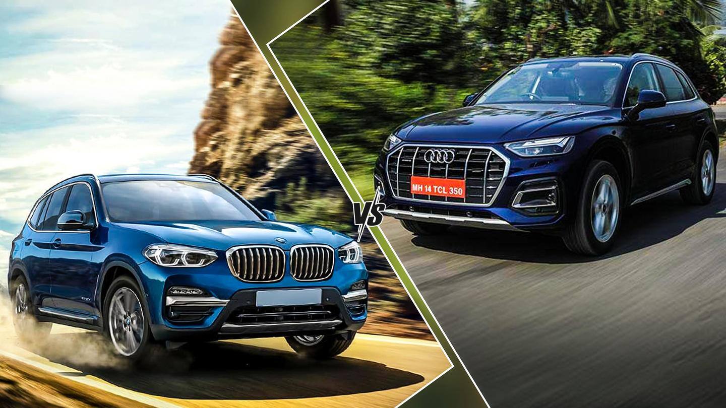 BMW X3 v/s Audi Q5 (facelift): Which one is better?