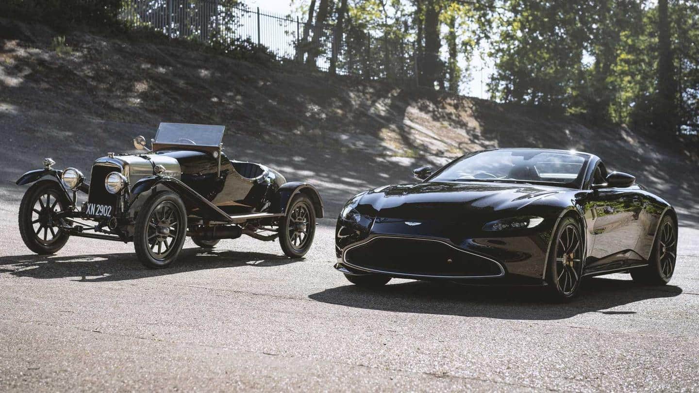 Limited-run Aston Martin Vantage revealed to celebrate A3's 100th anniversary