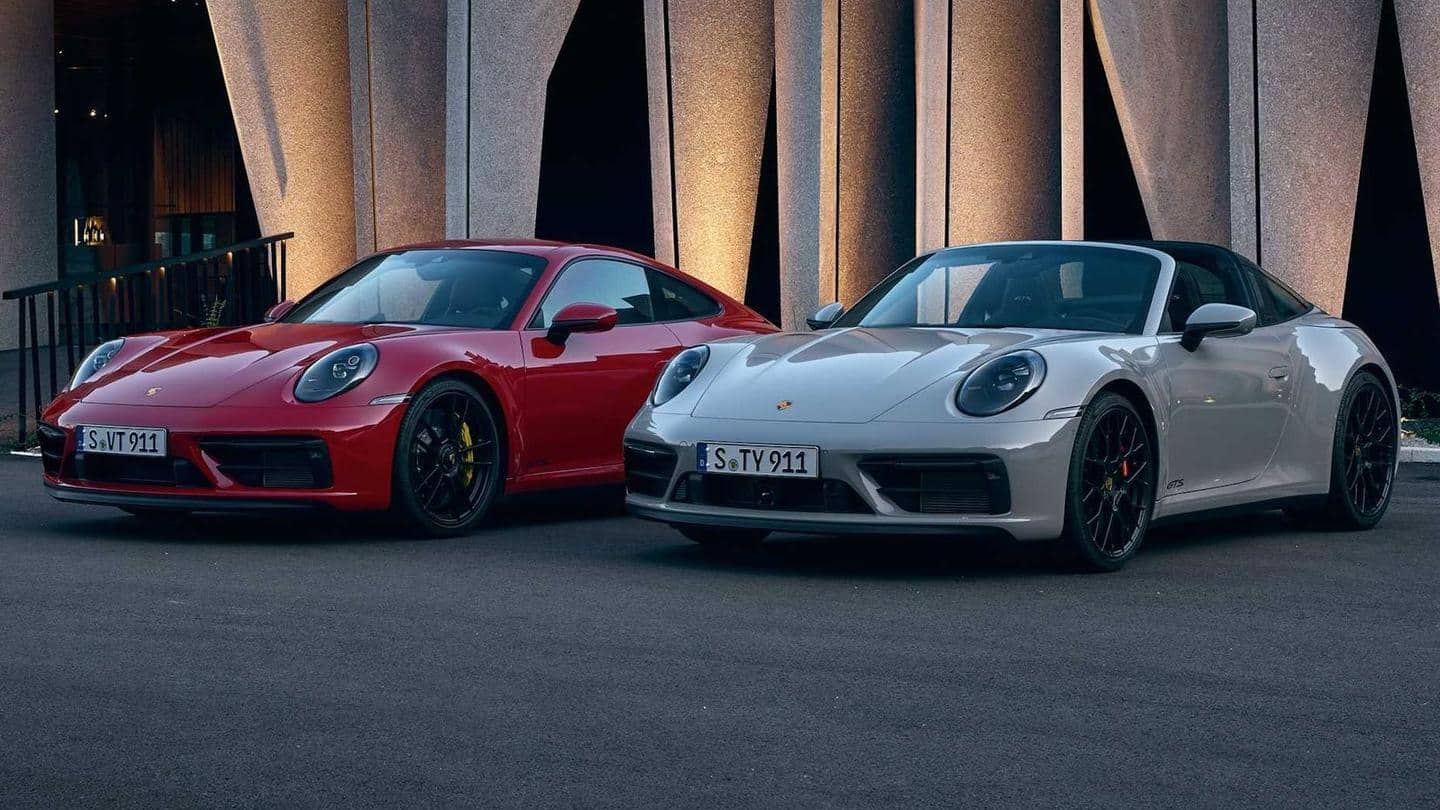 2022 Porsche 911 GTS, with a 473hp engine, goes official
