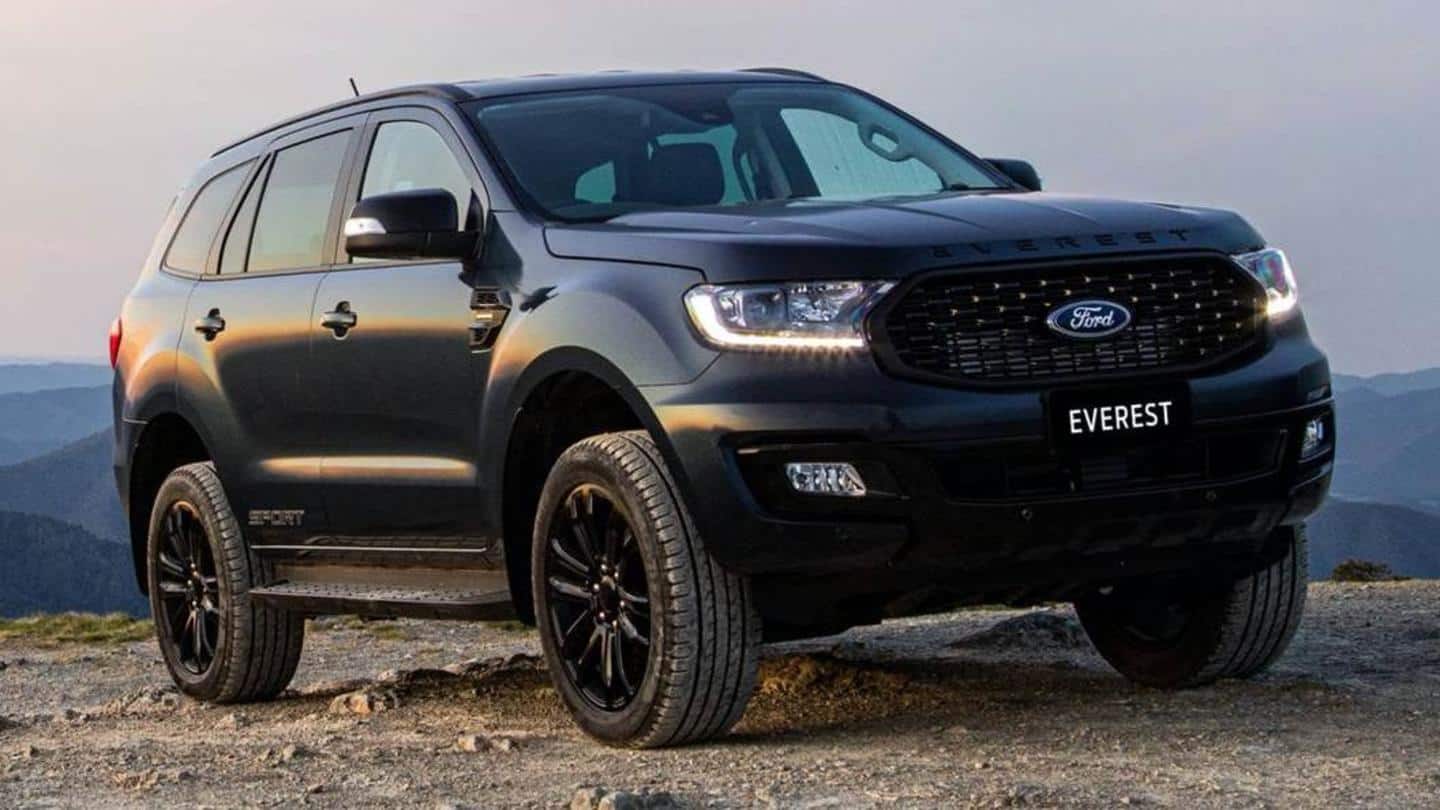 Bookings for Ford Endeavour Sport SUV begin at select dealerships