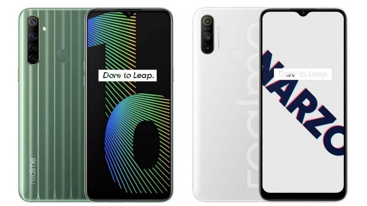 Realme Narzo 10 series to go on sale at 12pm