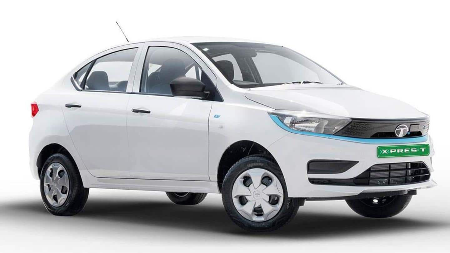 Facelifted Tata Tigor EV debuts under new 'XPRES' brand