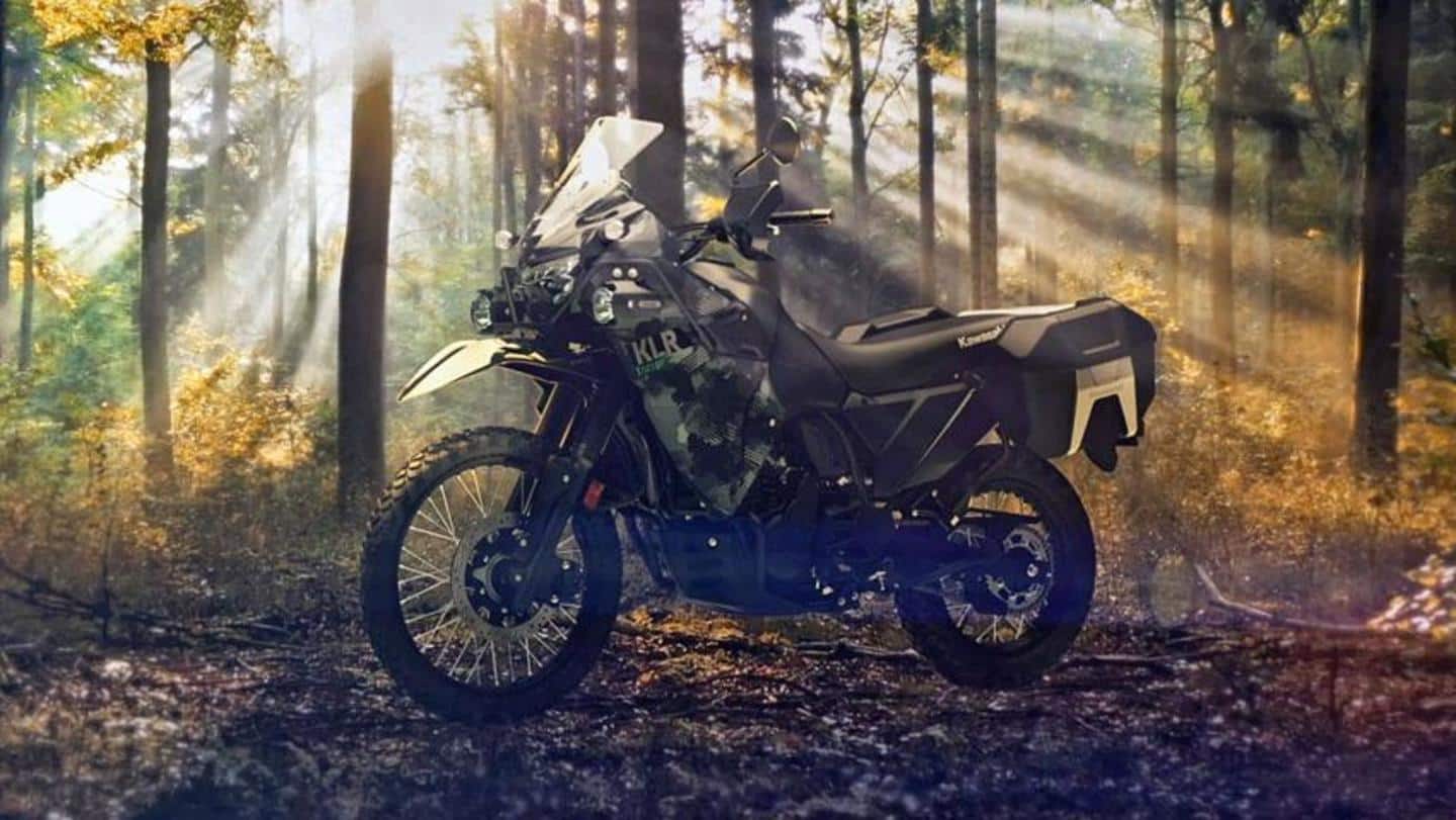 2022 Kawasaki KLR650, with new features and reworked engine, revealed