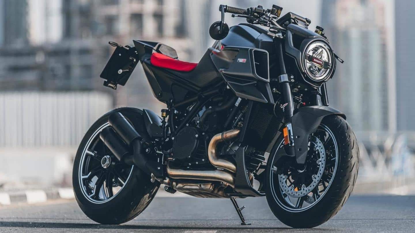 Limited-run Brabus 1300 R motorbike, with sporty looks, unveiled