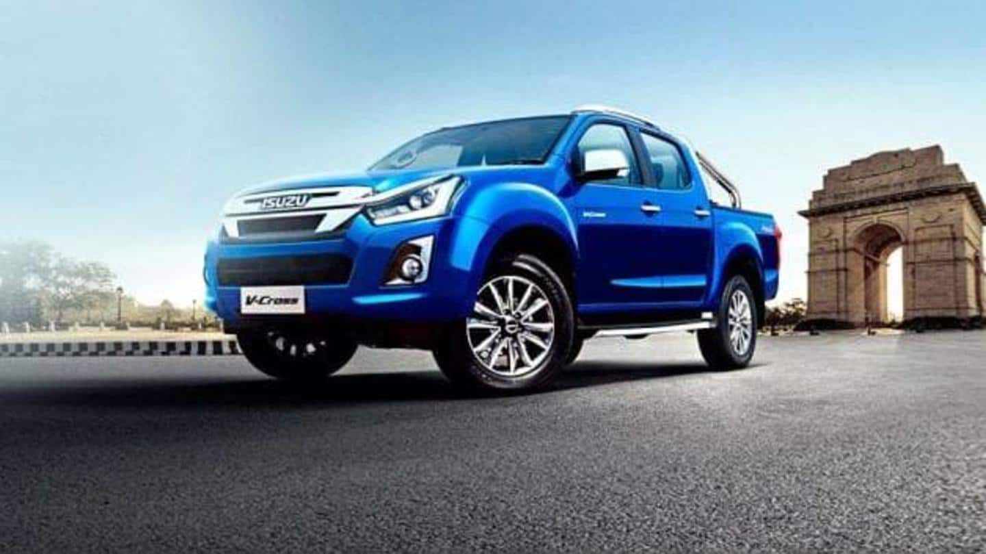 Prior to launch, 2021 ISUZU D-MAX V-Cross pick-up truck teased