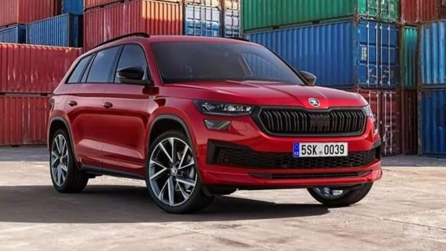 SKODA KODIAQ (facelift) SUV to start at Rs. 36.5 lakh