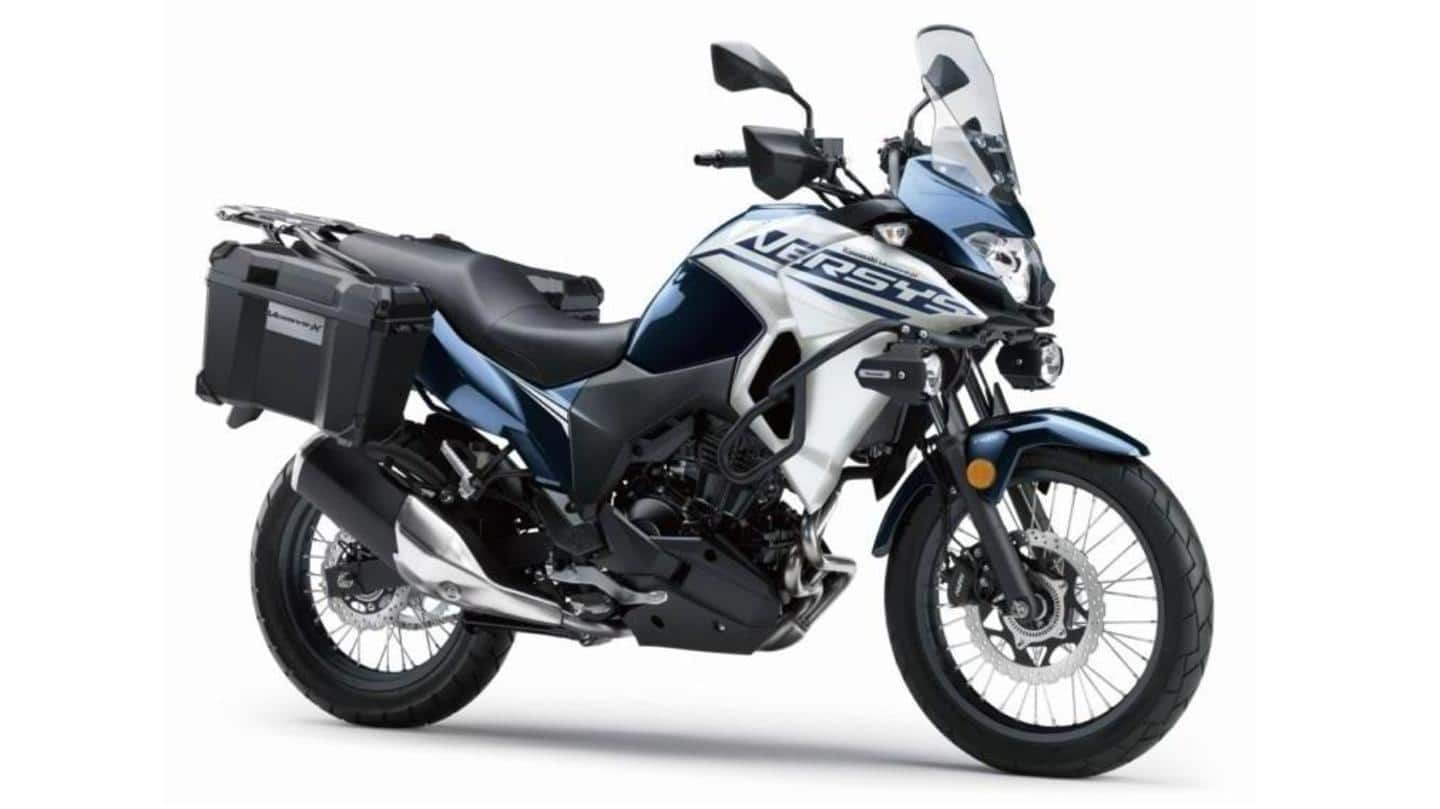 2022 Kawasaki Versys-X 250, with new colors, breaks cover