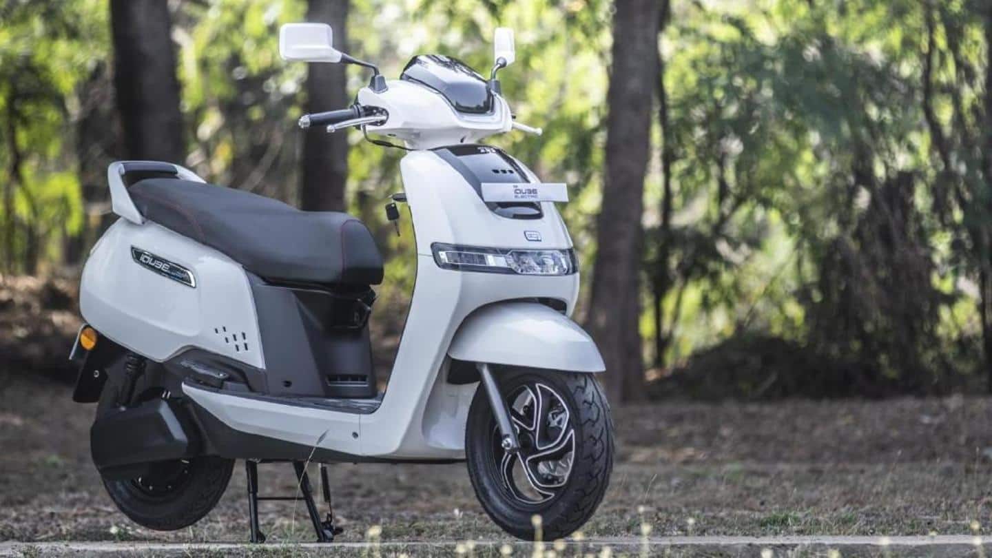 TVS iQube e-scooter to be available across 1,000 Indian dealerships