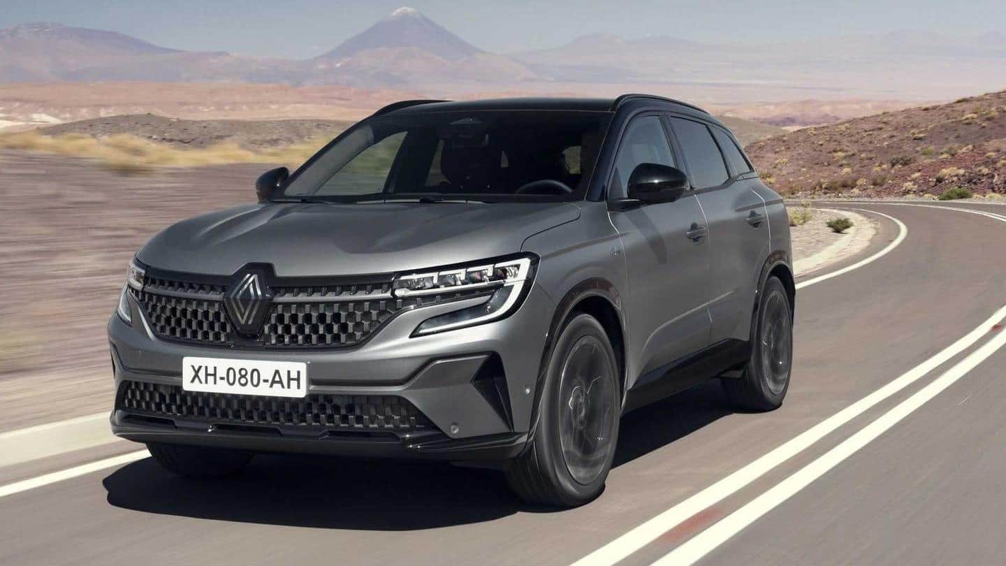 Renault Austral, with great looks and features, breaks cover