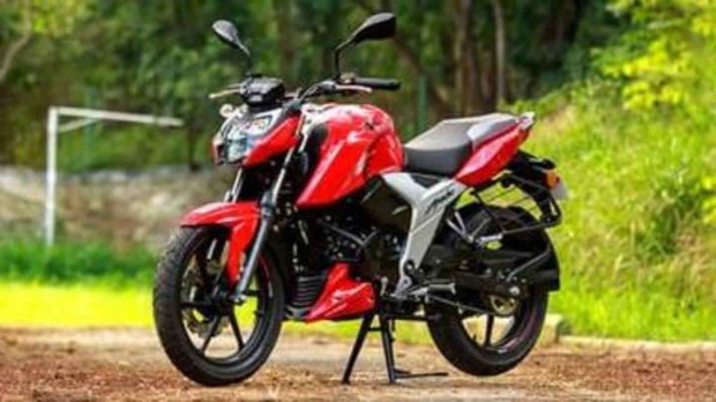 Tvs Apache Rtr 160 0 4v Become Costlier In India Newsbytes