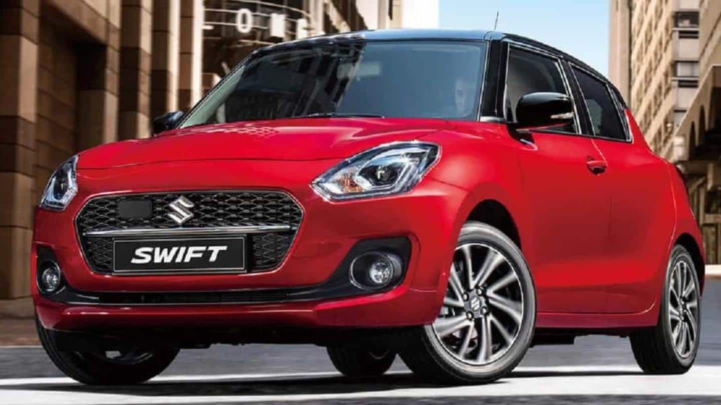 Maruti Suzuki Swift (facelift) spied in India for first time