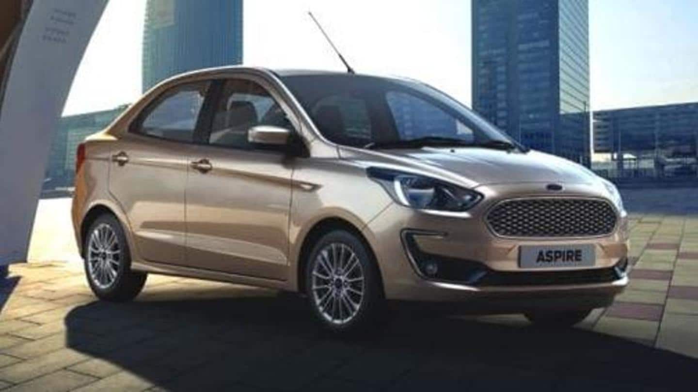 Ford Aspire: Price starts at Rs. 7.24 lakh Ford Aspire: Price starts at Rs. 7.24 lakh