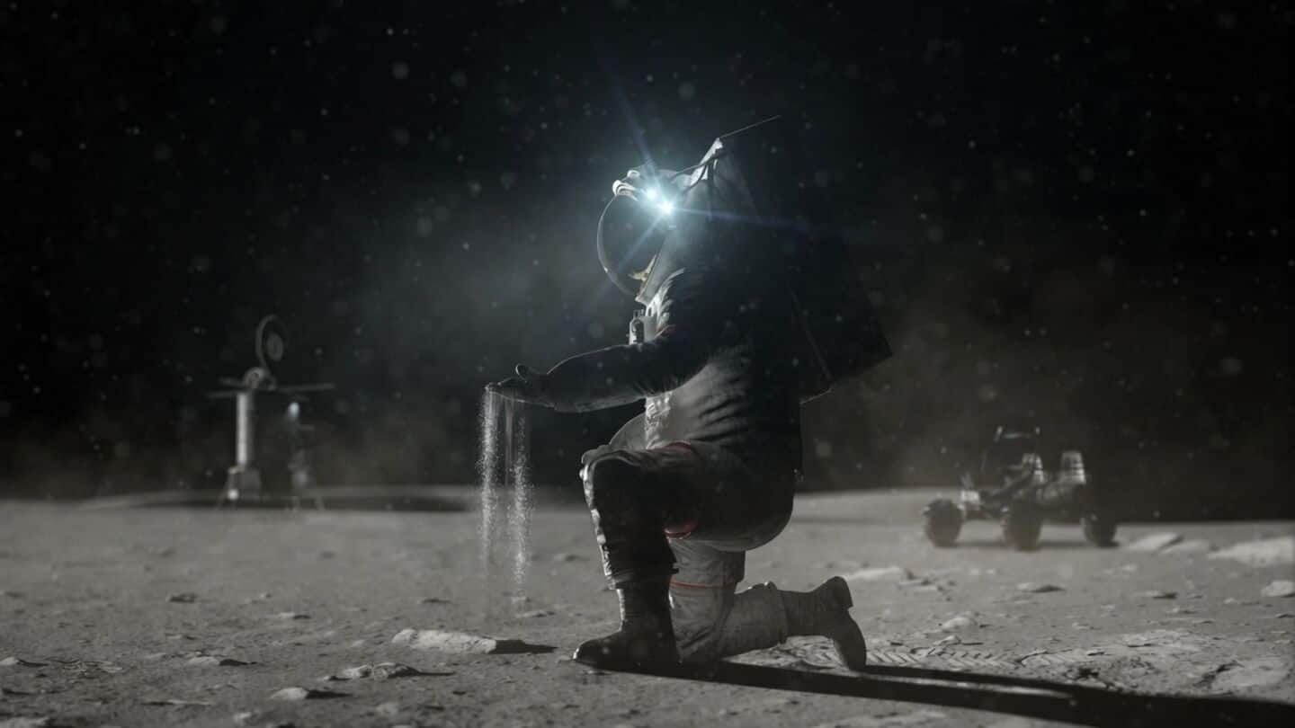 Moonwalking astronauts might accidentally generate sparks and damage spacecraft