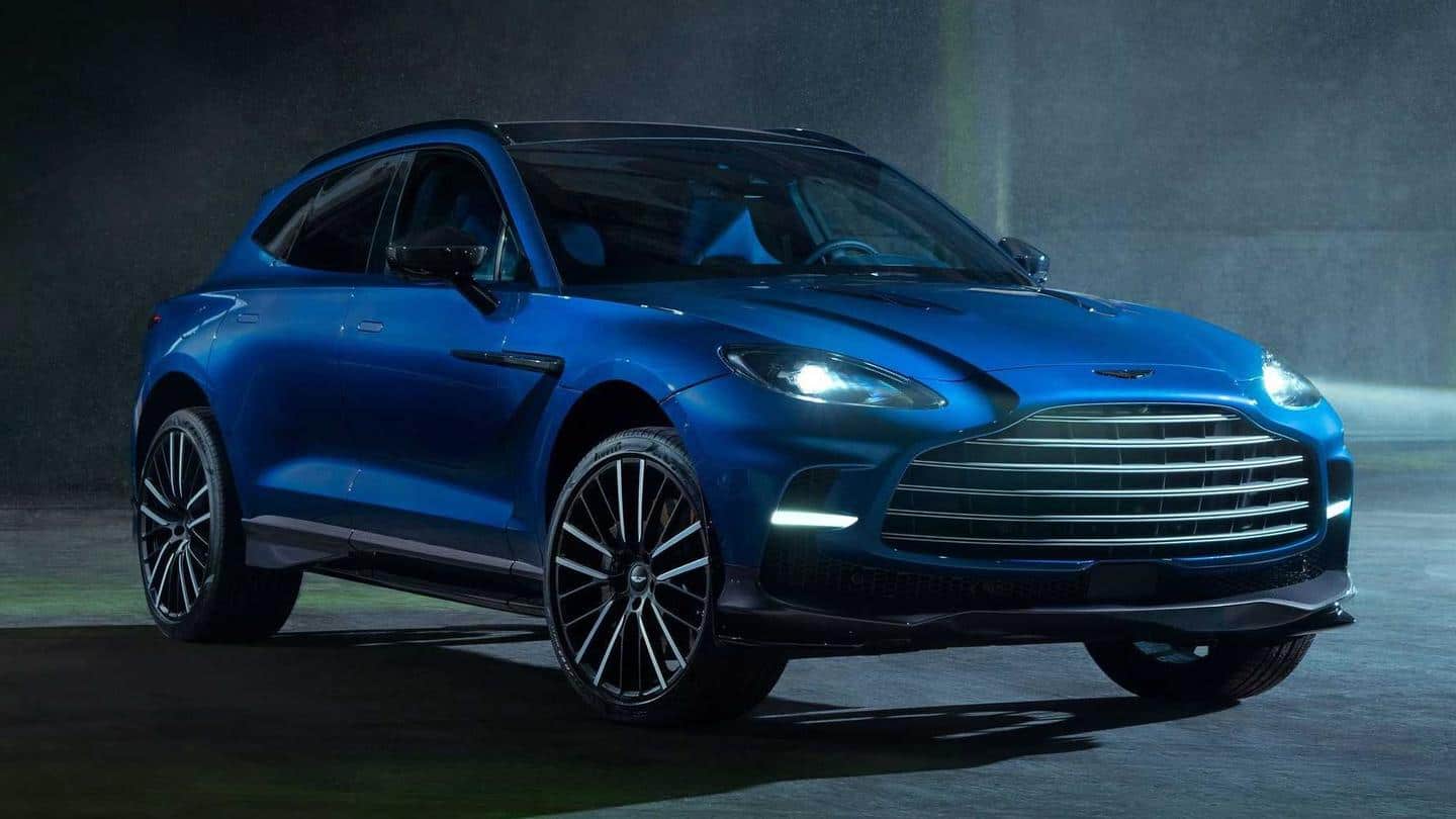Aston Martin DBX707 SUV, with performance upgrades, goes official