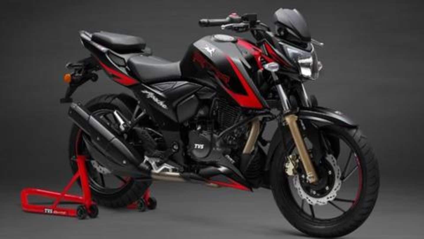 Tvs Apache Rtr 160 0 4v Become Costlier In India Newsbytes