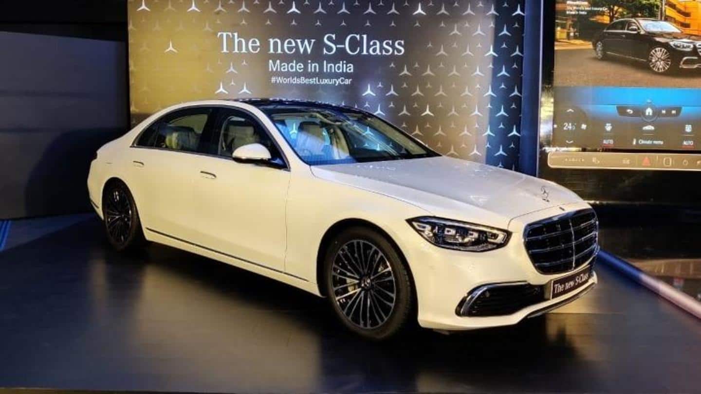 Locally assembled Mercedes-Benz S-Class launched at Rs. 1.57 crore