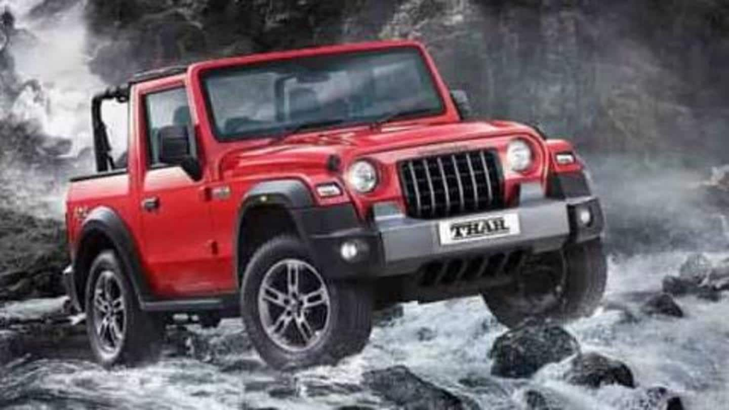 First 2020 Mahindra Thar SUV sold at Rs. 1.10 crore