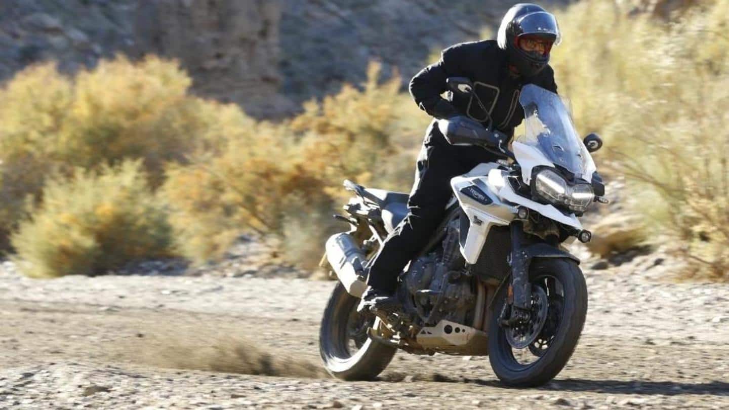 Triumph Tiger 1200 spied: Updated design and engine expected