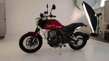 Jawa RVM 500 scrambler, with Bristol Veloce 500-inspired look, unveiled