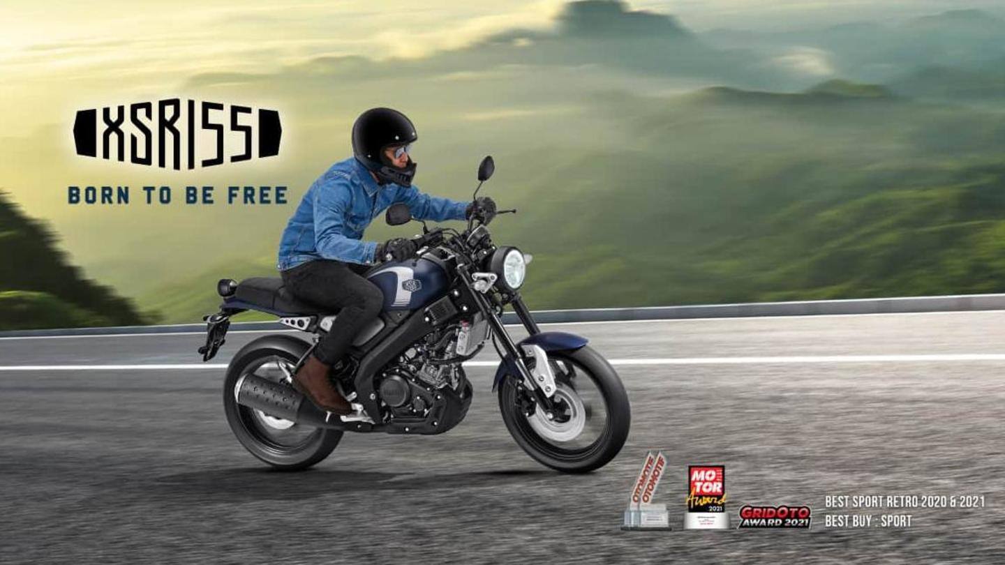 Yamaha XSR155 WGP 60th anniversary edition debuts in Indonesia