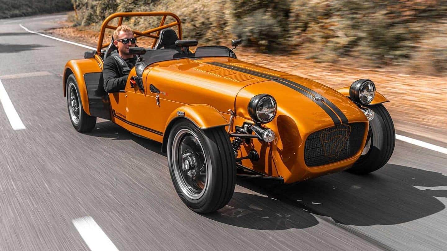 Caterham Seven 170 car goes official in the UK