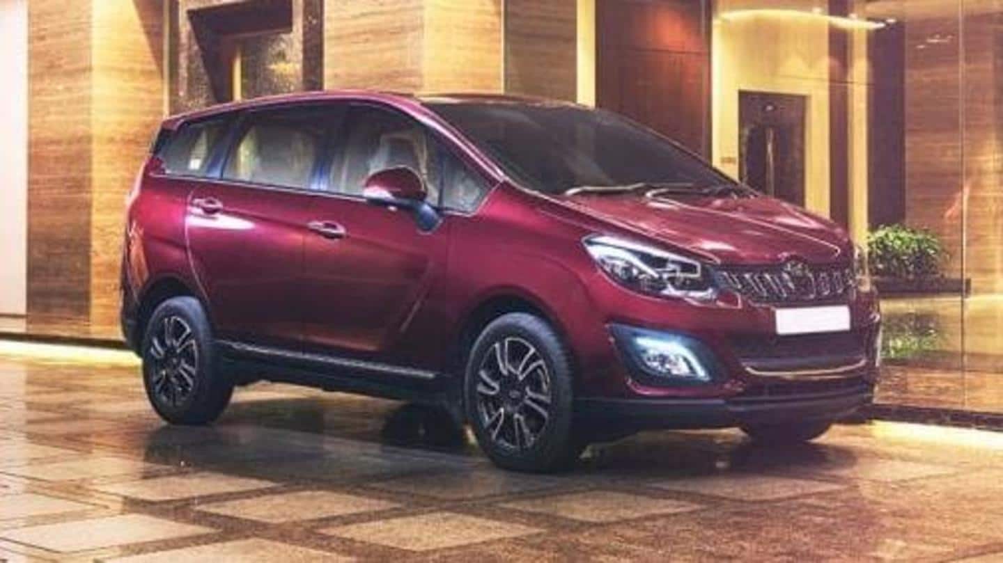 Ahead of launch in India, Mahindra Marazzo (automatic) spotted testing