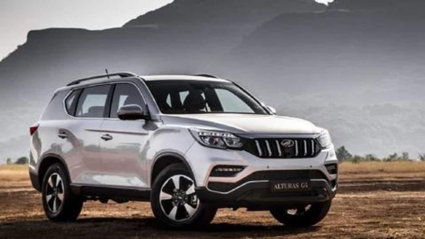 BS6 Mahindra Alturas available with benefits worth Rs. 3.05 lakh