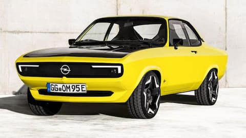 Opel reveals its Manta GSe ElektroMOD one-off electric car