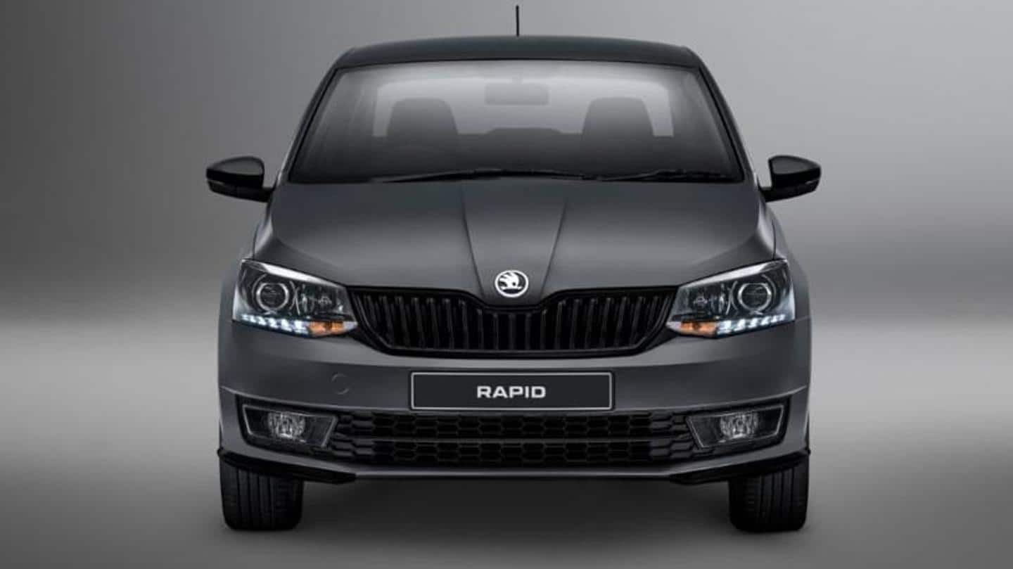 SKODA RAPID Matte Edition goes official at Rs. 12 lakh
