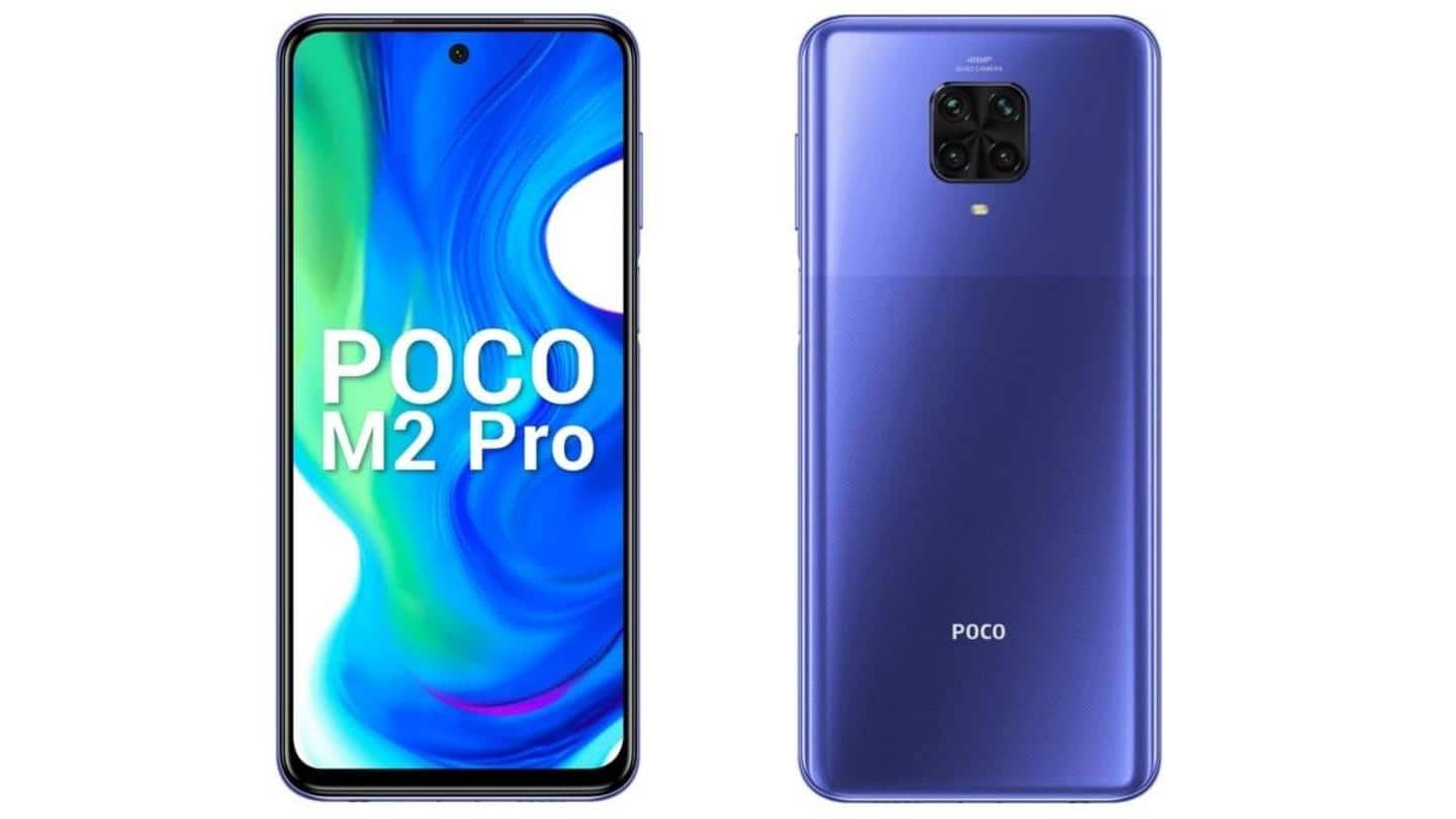 POCO M2 Pro's first sale today at 12pm via Flipkart