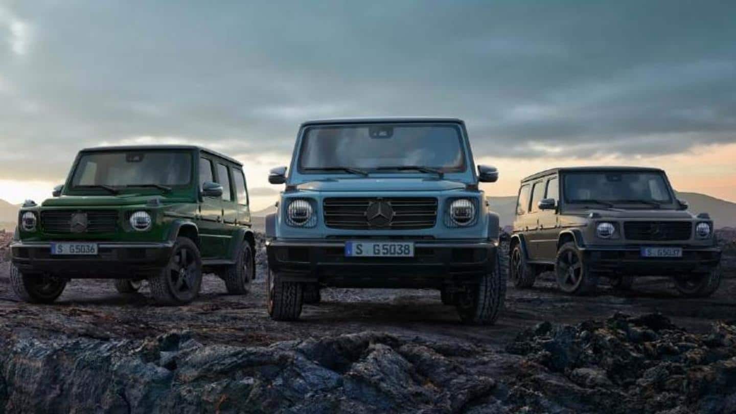 Mercedes Benz Launches Facelifted G Class Suv With New Features In Europe Newsbytes