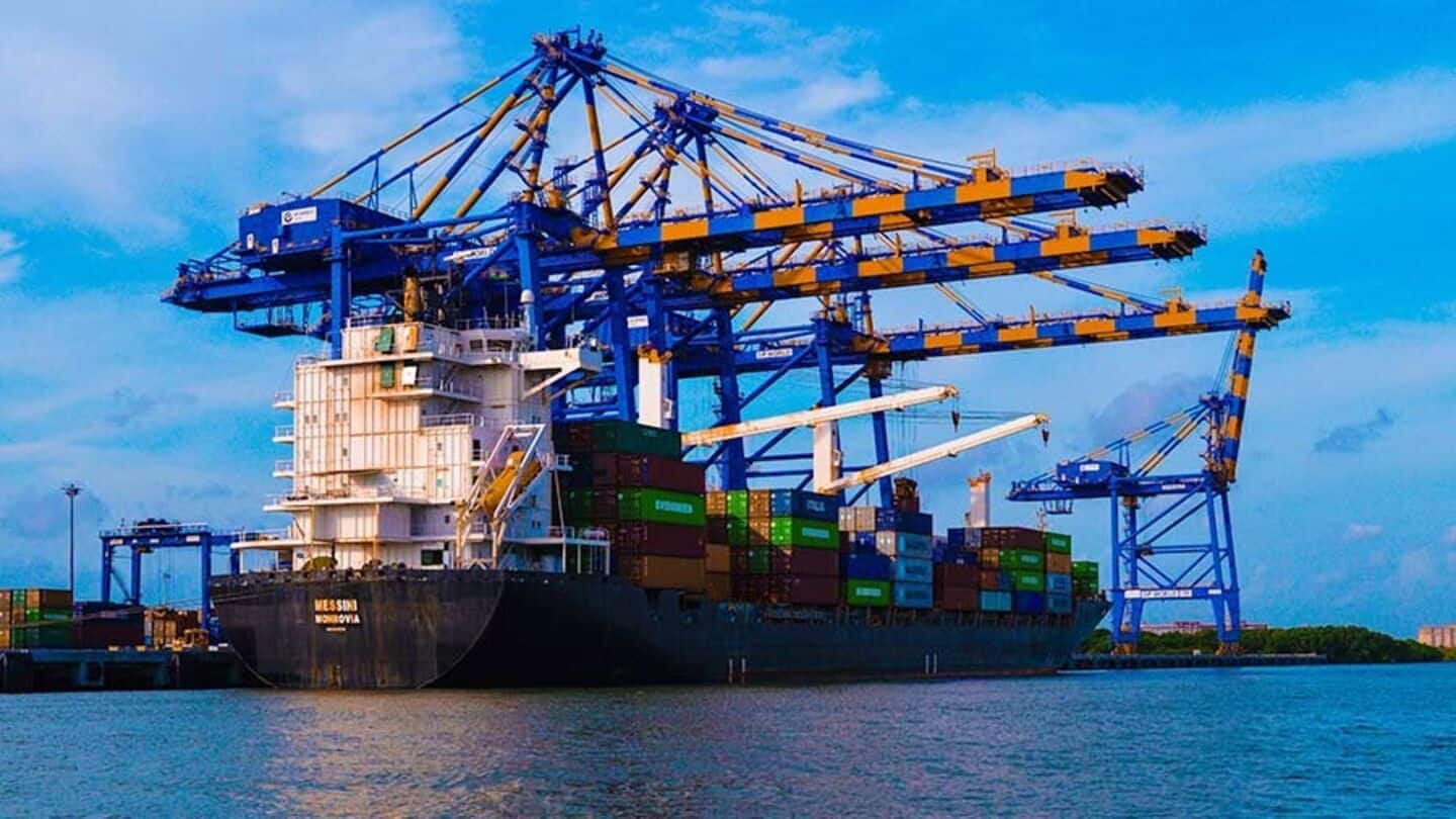 This is the largest FDI in India's shipping industry This is the largest FDI in India's shipping industry