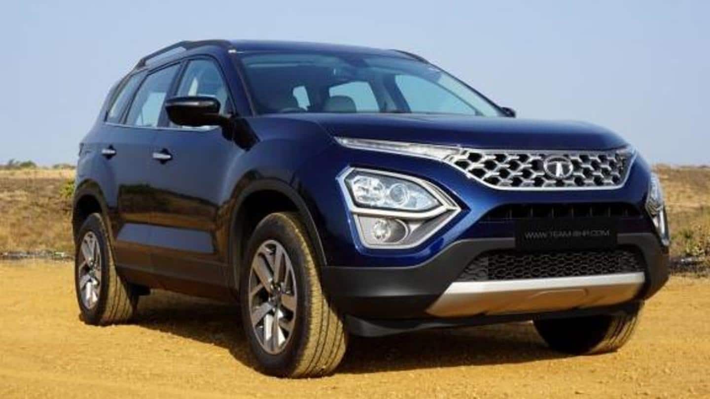 New features for Tata Safari SUV's XT and XZ trims