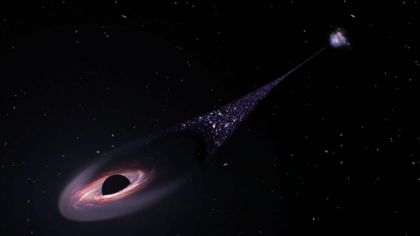 Watch: Rogue distant black hole ripping star to shreds Watch: Rogue distant black hole ripping star to shreds