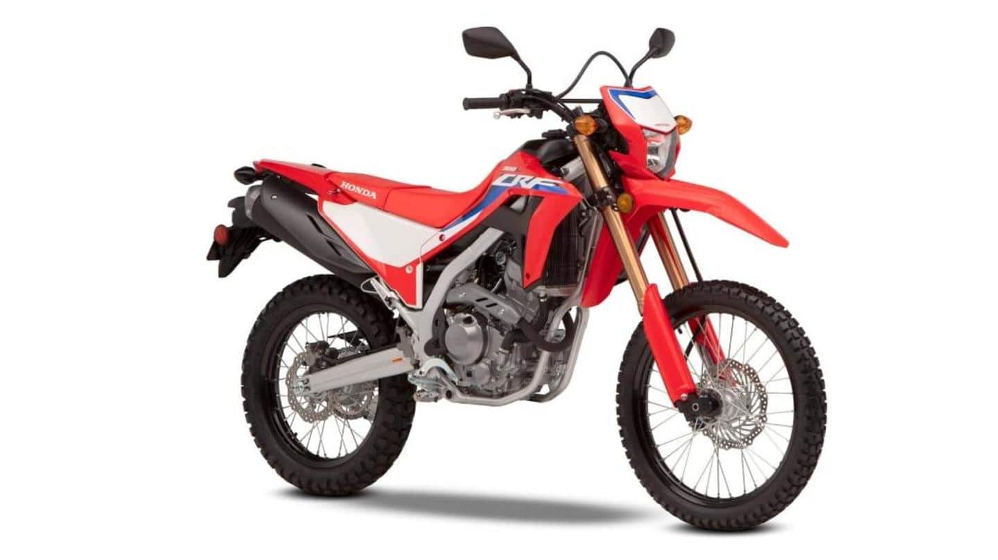 Honda files design patent for CRF300L adventure bike in India