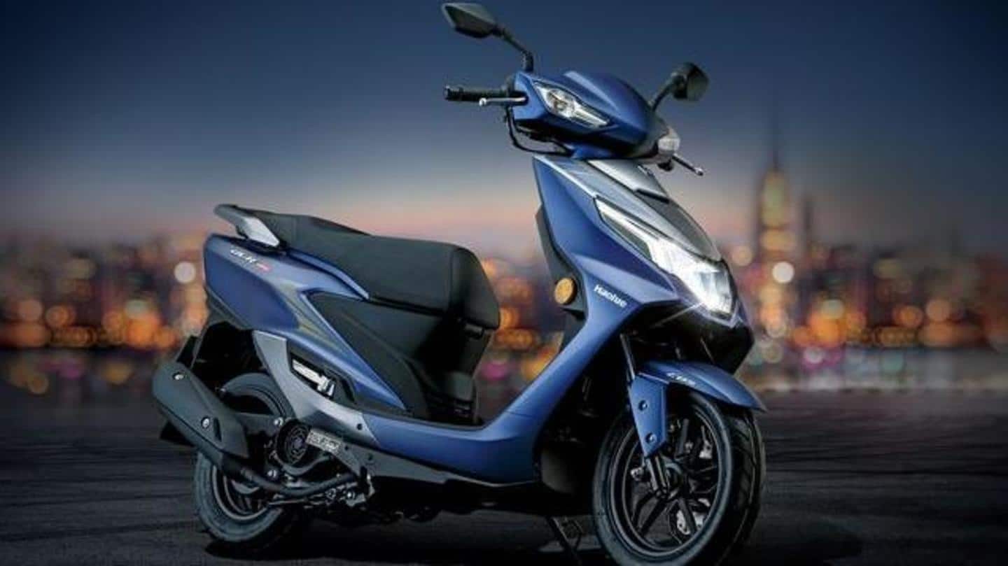 Haojue UCR125, with Suzuki Avenis-inspired looks, launched in China