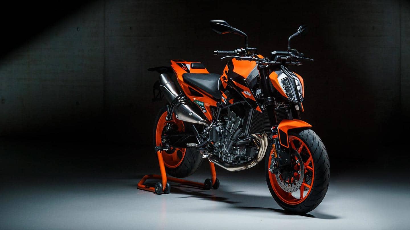 KTM 890 DUKE GP goes official: Check features and specifications