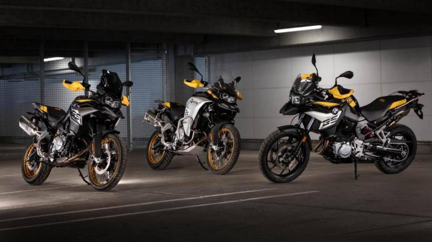 BMW updates F-series GS motorcycles with special livery and features