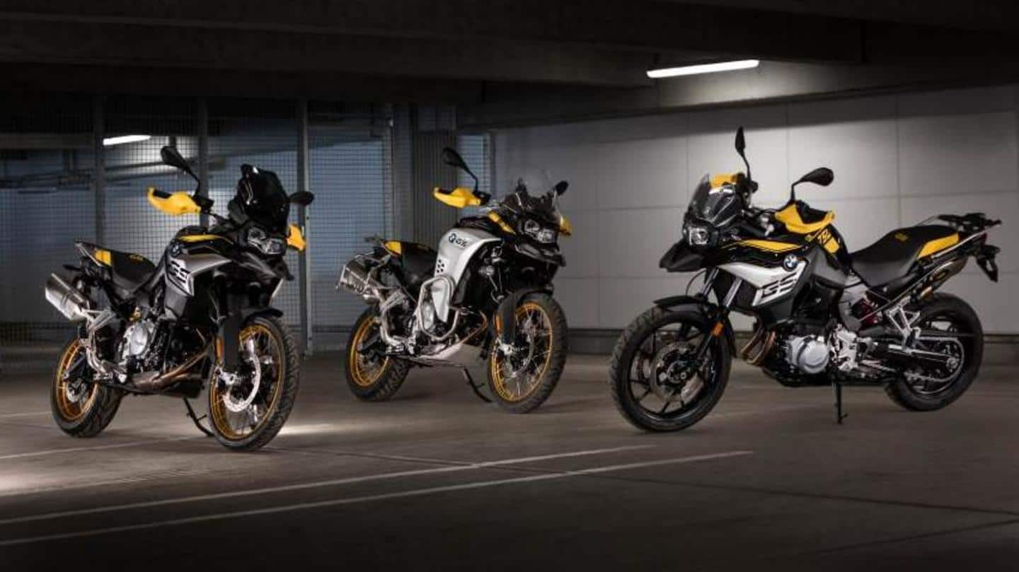 BMW updates F-series GS motorcycles with special livery and features