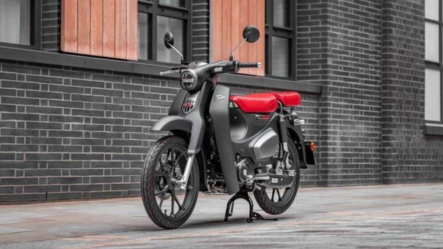 Honda launches its 2022 Super Cub moped in Europe