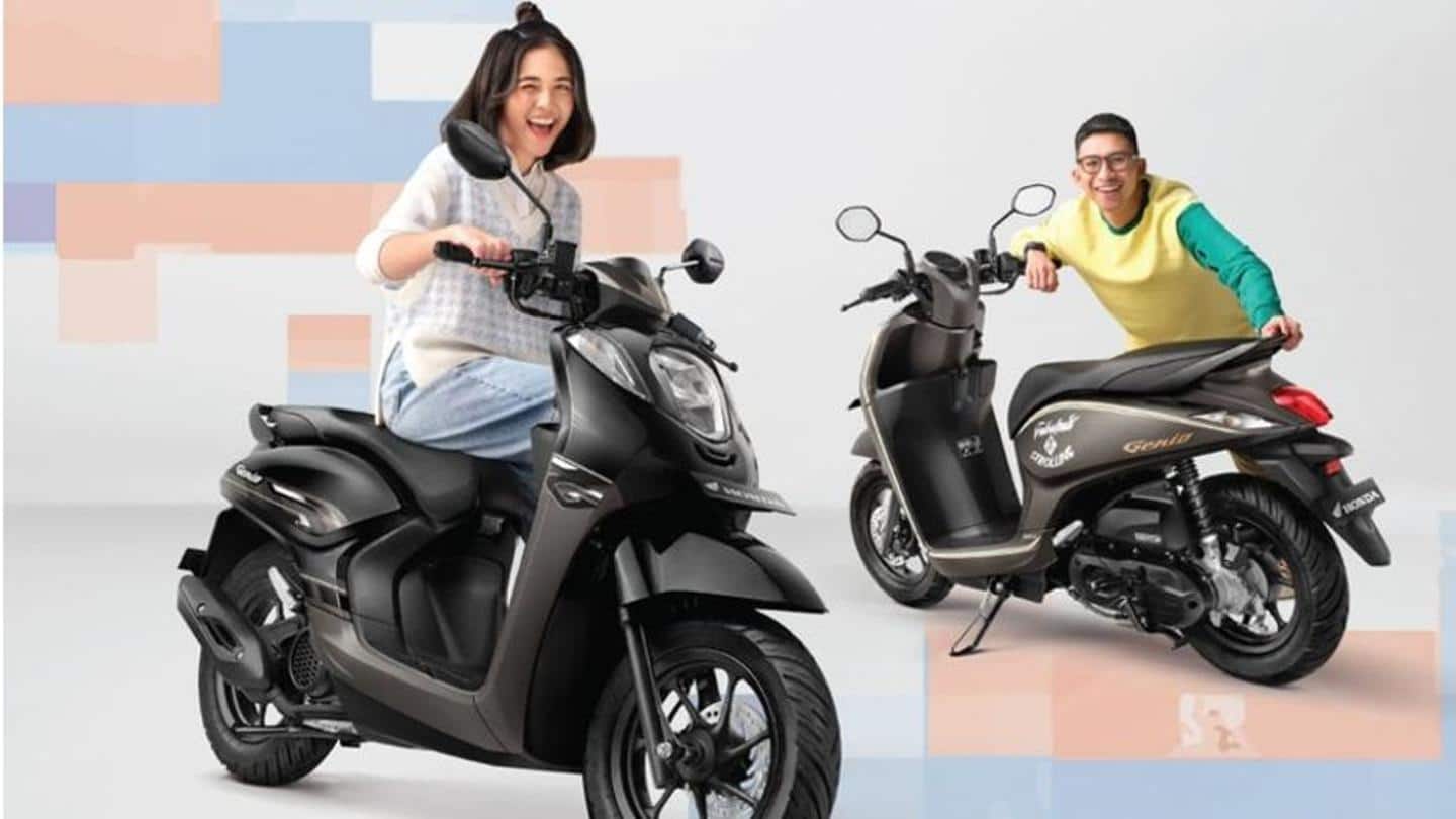 2022 Honda Genio scooter, with sporty looks, goes official