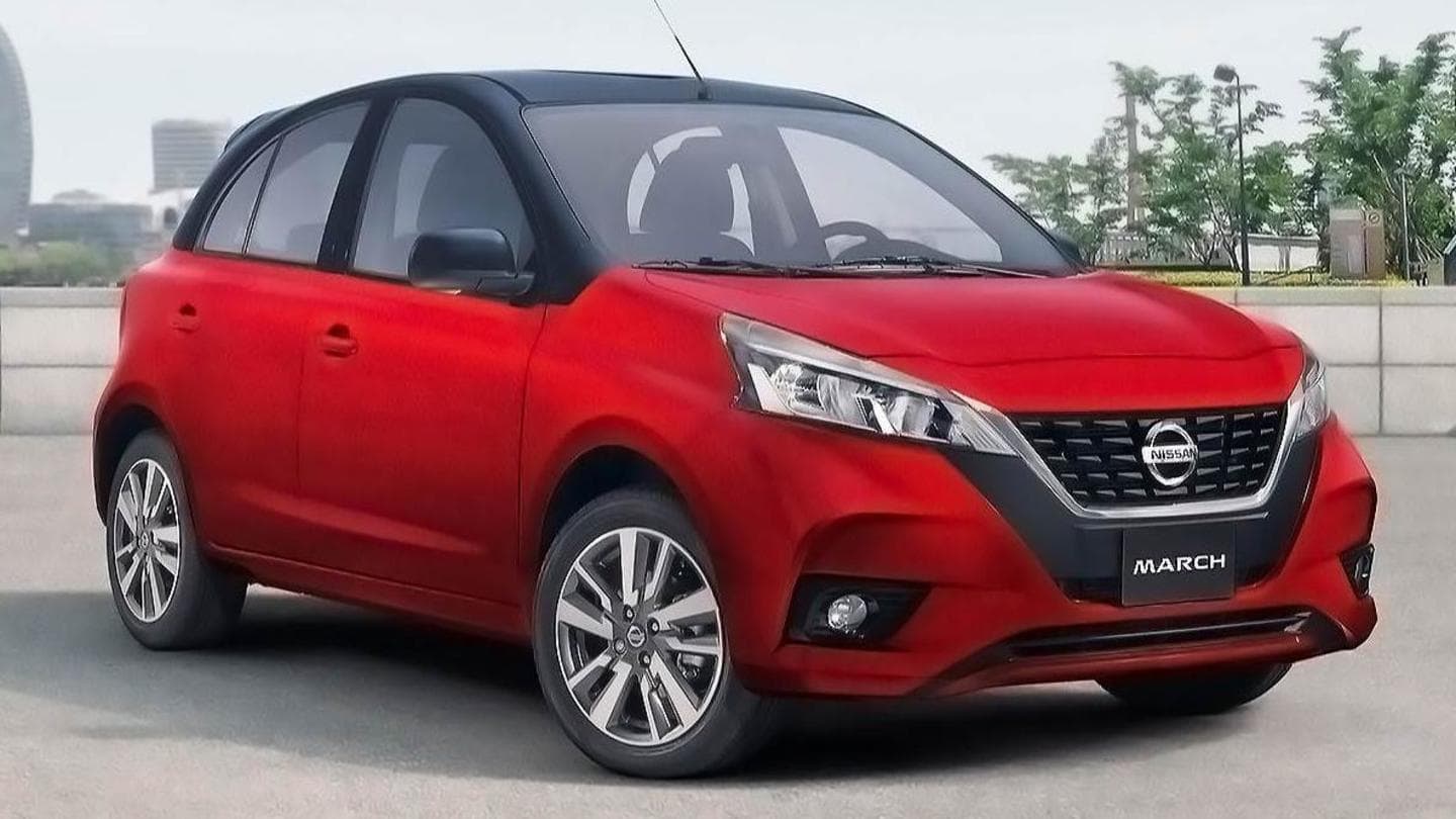 Prior to debut in Mexico, updated Nissan Micra hatchback revealed