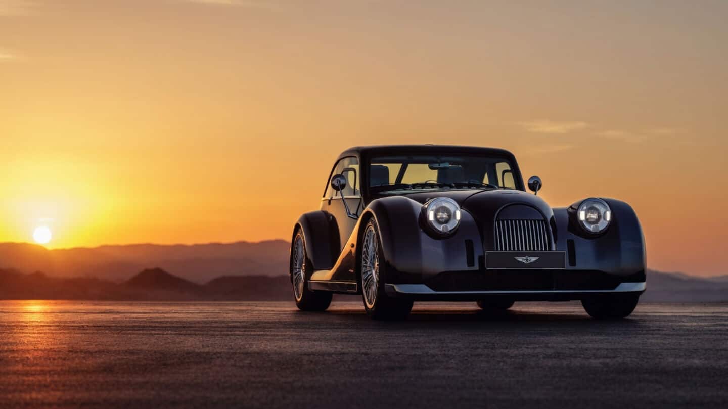 Morgan's vintage-looking Midsummer Coupe is limited to just 9 units