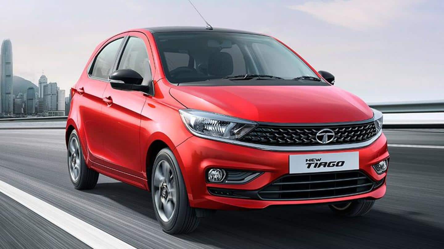 Tata Tiago CNG variant found testing, launch imminent