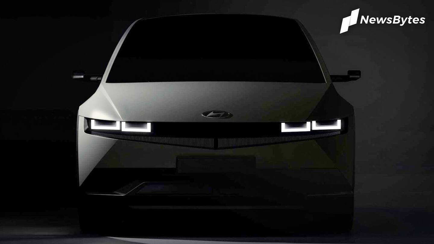 Ahead of launch next month, Hyundai IONIQ 5 e-SUV teased