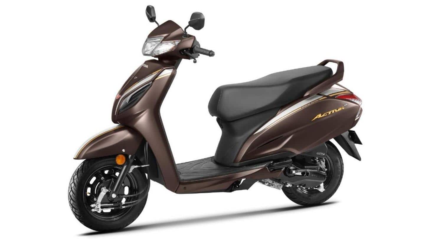 Honda Activa 6G 20th Anniversary Edition launched at Rs. 67,000