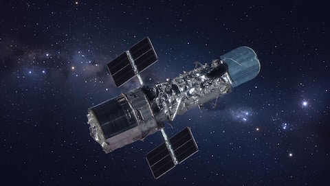 Watch: Hubble Space Telescope snapped on its 36th birthday