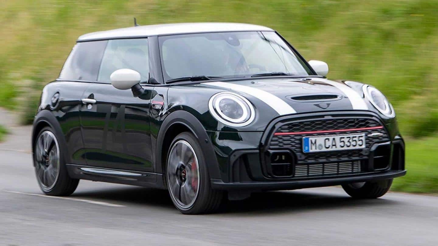 MINI 60 Years Edition hatchback, with 2.0-liter engine, breaks cover