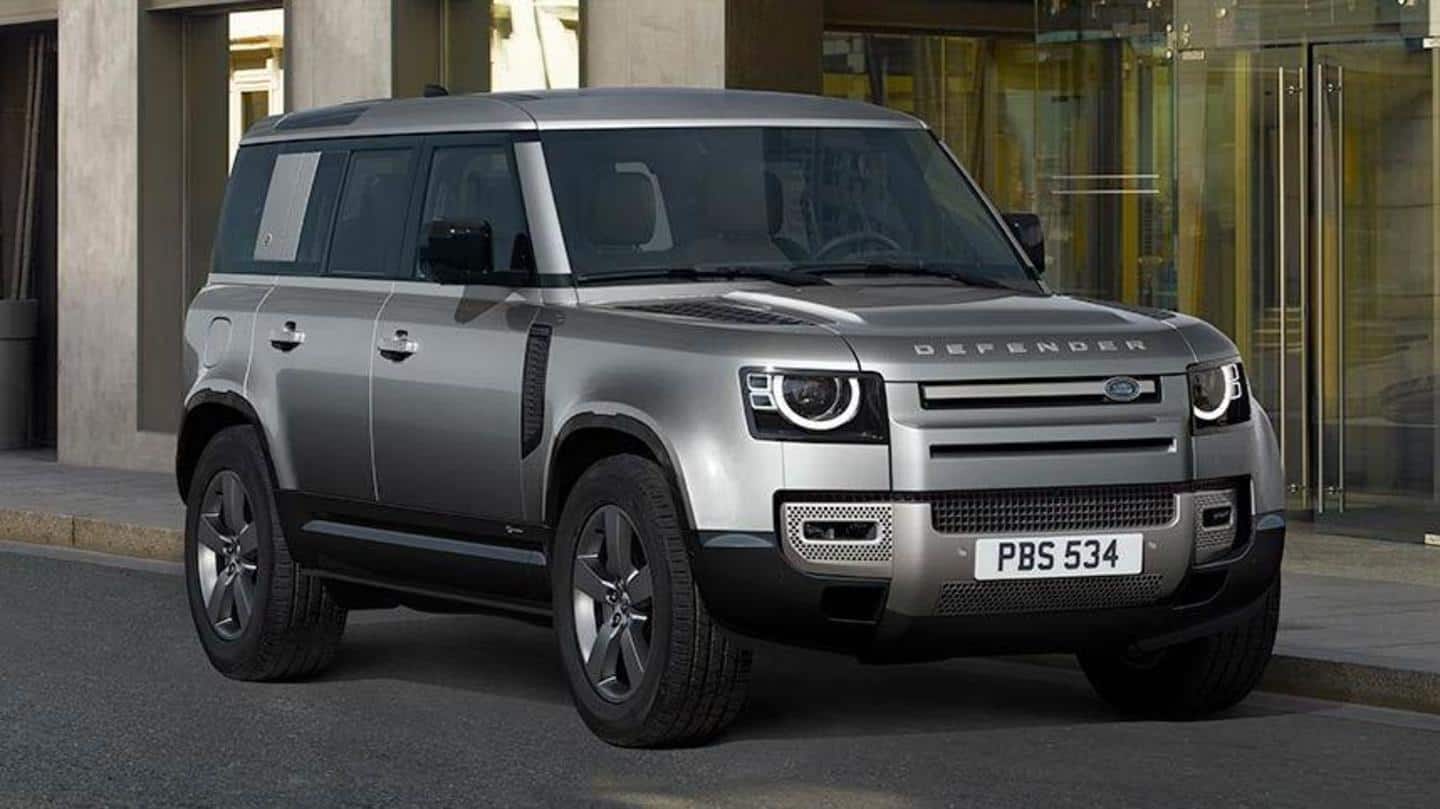 Land Rover Defender 130 previewed in leaked patent image