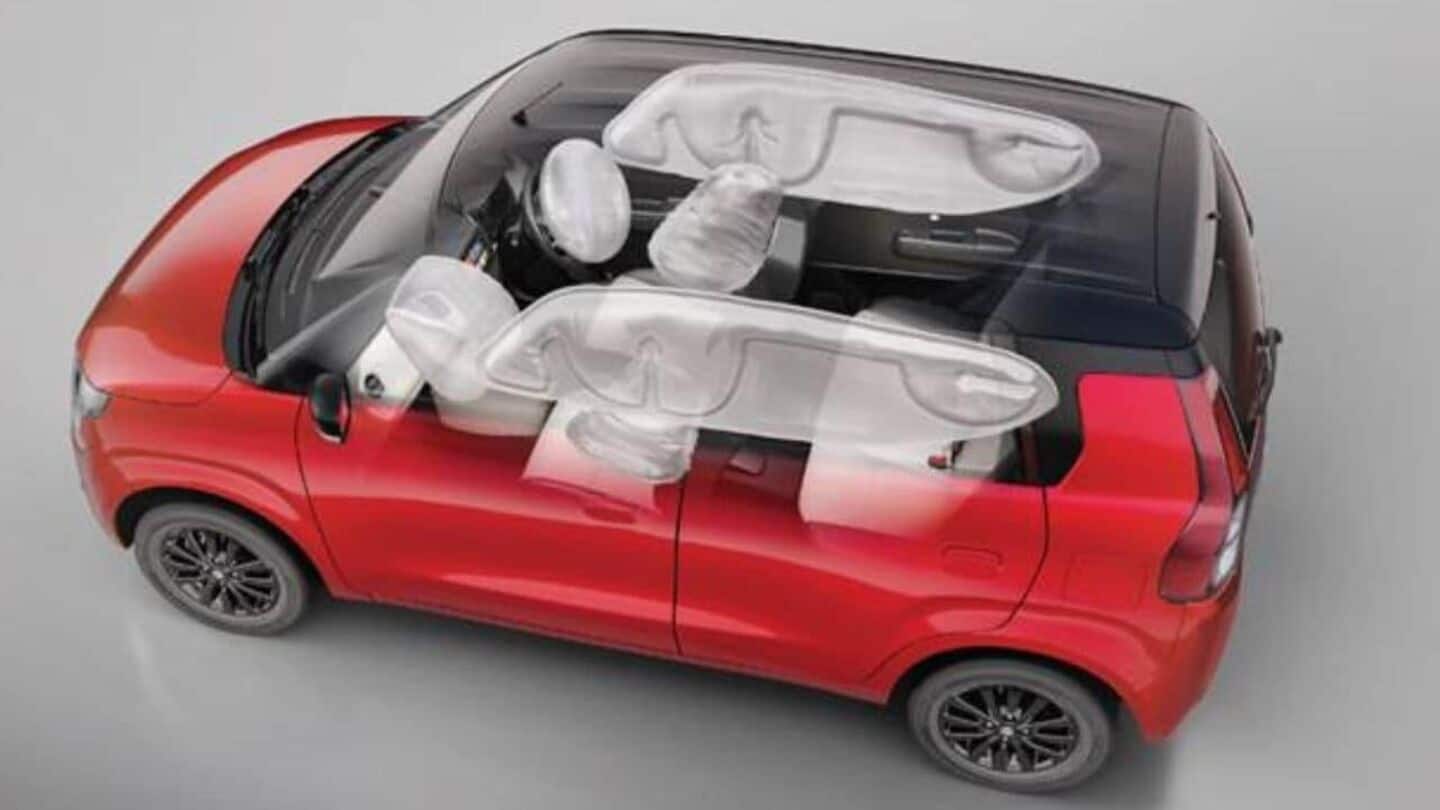 Maruti Suzuki's Arena cars are now available with 6 airbags Maruti Suzuki's Arena cars are now available with 6 airbags